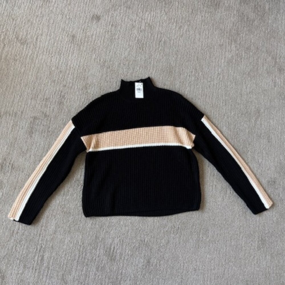 Sanctuary Women's Pullover Mock Neck Sweater, New with Tags